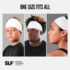 SLEEFS Basic Black Skull Wrap  Moisture-Wicking, Breathable Sports Head Wrap for Men & Women  Non-Slip, Lightweight, Fits Under Helmet  Spandex Headband for Running, Cycling, Gym & Training view 4
