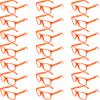 Fahacop 24 Pack Orange Glasses Frames No Lens Sunglasses Frames Eyewear for Kids Daily Costume Accessories Dress Up Party Supplies view 1