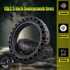 2PCS Felixstory 10 in Scooter Tires, 10 x2.5 Solid Honeycomb Tire Replacement For Ninebot Max G30P/G30LP Electric Scooter, Rubber Non-slip,Tubeless Plosion-Proof Tyre non-pneumatic Wheel Accessory view 2