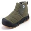 HuangTaiJi Qing Men/Women Outdoor Short Ankle Boots Fur Lined Anti-Slip Warm Casual Snow Booties Upgrade Army Green US 8.5 view 1