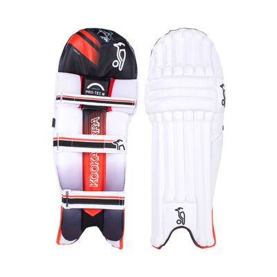 KOOKABURRA Unisex Beast 3.1 Batting Cricket Pads, White, Adult Right Hand UK
