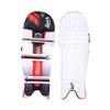 KOOKABURRA Unisex Beast 3.1 Batting Cricket Pads, White, Adult Right Hand UK view 1