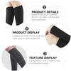 Healifty 3pairs Compression Sports Socks for Outdoor Cycling Running Breathable Moisture-wicking Quick- Stockings for Men Women view 2
