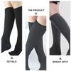 Healifty 3pairs Compression Sports Socks for Outdoor Cycling Running Breathable Moisture-wicking Quick- Stockings for Men Women view 4