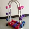BELUND Dumbbell Rack Stand, Hand Weights Plates Kettlebells Weight Sets Stand, Dumbbell Holder Storage for Home Gym,Holds 6 Dumbbells,Rack Only view 4