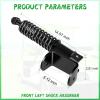 ILVGOLF Golf Cart Front Left Shock Absorber for EZGO RXV 2008 Up Models, OEM 601246 for EZGO Shock Strut Assembly, Driver Side view 2