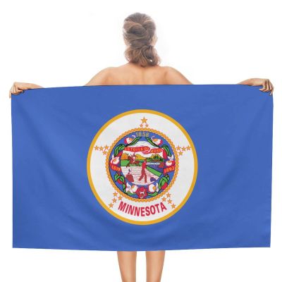 Calculay Minnesota Beach Towel-Quick Dry Super Absorbent Soft Bath Towel for Swimming/Camping/Beach/Yoga/Gym/Travel Sports Gym TowelOne Size