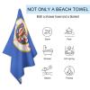 Calculay Minnesota Beach Towel-Quick Dry Super Absorbent Soft Bath Towel for Swimming/Camping/Beach/Yoga/Gym/Travel Sports Gym TowelOne Size view 3