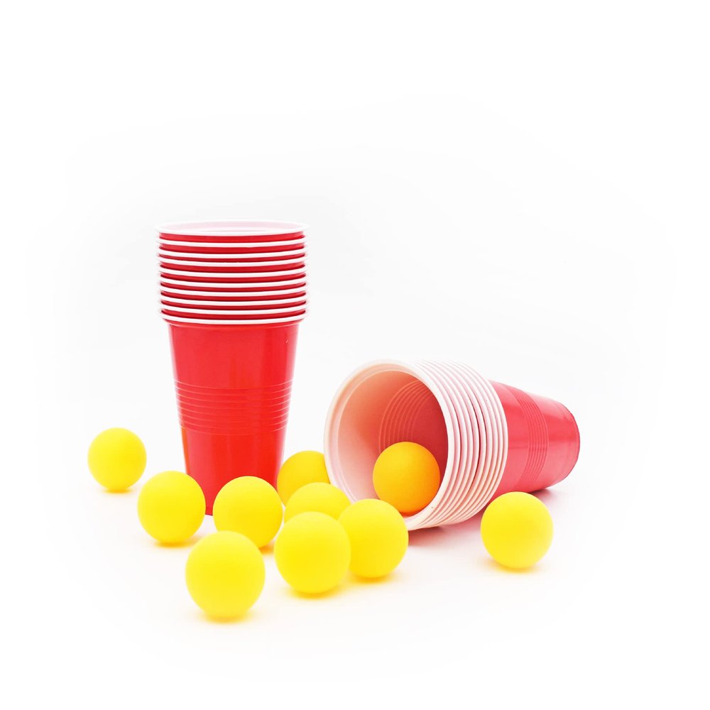 WINKEE Beer Pong Beer Pong Game Multicolor One Size