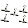 30Pcs Crimp Fishing Sleeve Swivel 3 Way Triple Fishing Swivels T Shape Fishing Swivel Tackle Connector (2#) view 2