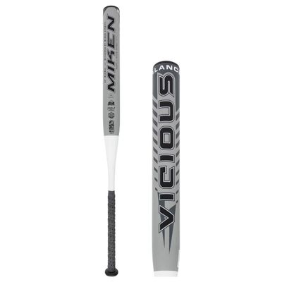 Miken Vicious 14" Balanced Dual Stamp Slow Pitch Softball Bat: MV14B1 34" 28 oz.