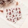 Boho Christmas Elements Bandana, Over The Collar Dog Bandana, Cat Bandana, Pet Accessories, Neutral Color Pallet,Christmas Theme Bandana (X-Large) view 1