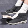 DHIJUPNG Lightweight Adjustable Edema Sneakers,Warm Wool Boots Casual Orthopedics Wide Feet Swollen Shoes Thumb Soft Comfort Adjust Diabetic Recovery Walking ShoesMen 7/Women 8 view 1