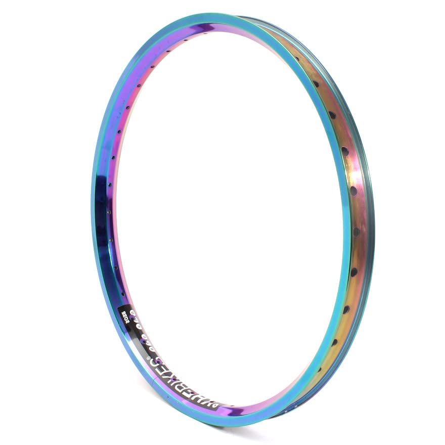 KHE MVP BMX Rim V2 20 Inch Aluminium T6 Only 0.69lbs 36 Hole 32 mm Wide OIL SLICK