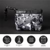 Club Scrub Golf Club and Golf Ball Cleaning Bag, Waterproof Clean Face Technology Liner, Perfectly Dry Neoprene Exterior, Detachable Clip, Machine Washable, Cleans Club Grooves, Gray Camo view 2