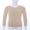 Hansber Kids Girls Boys Thermal Underwear Long Johns Set Athletic Base Layer Tops and Bottoms Ballet Dance Undergarment Footed-n 7-10 view 2