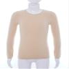 Hansber Kids Girls Boys Thermal Underwear Long Johns Set Athletic Base Layer Tops and Bottoms Ballet Dance Undergarment Stirrup-Nude 3-4 view 2