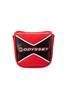 (Callaway) Odyssey Putter Headcover Authentic NEO MLT L RED 23 (Mallet Type L for Putter) Red Men's, 5523034