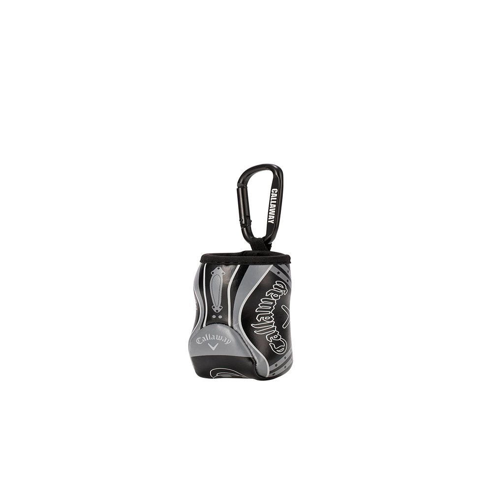 Callaway Ball Case, GB MOTIF BALL CS BLK 23, Black Men's