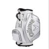Callaway CRT Sport WHT/SLV 23 Caddy Bag, 9.0 Type, 47 Inches, 7.3 lbs (3.3 kg), 5 Splits, White/Silver Men's