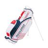 Callaway STN Sport WMS WHT/NVY/RED 23 Caddy Bag, Stand Type, 9.0 Type, 46 Inches, 5.5 lbs (2.6 kg), 4 Compartments, White/Navy/Red, Women's view 1
