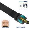 6 Pack Tactical Military Nylon Belt Plastic Buckle Metal Free Webbing Canvas Belt for Outdoors view 4