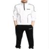 Hansber Kids Boys 2 Piece Tracksuit Sweatsuit Zip Up Turtleneck Long Sleeve Sweatshirt with Sweatpants Set White 10-11 Years view 1