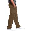 Mens Heavyweight Cargo Fleece Sweatpants Stretch Elastic Waist Jogger Sport Pants Drawstring Sports Trousers for Men view 1