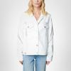 [BLANKNYC] Womens Luxury Clothing Oversized Denim Jacket with Chrochet Trim Inserts, Comfortable & Stylish, Infinite Road, Medium view 4