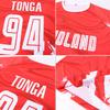 Custom Long Sleeve Soccer Jersey Short and Shirt Printed Name Number Team Logo Personalized Athletic Soccer T-Shirts view 4