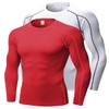 Men's Compression Shirts Long Sleeve, Base-Layer Quick Dry Workout T Shirts Sports Running Tops for Gym view 1