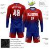 Custom Long Soccer Jerseys and Short Personalized Round Neck Soccer Shirts Uniform Printed Name Number view 3