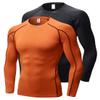 Men's Compression Shirts Long Sleeve, Base-Layer Quick Dry Workout T Shirts Sports Running Tops for Gym view 1
