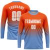 Custom Long Sleeve Soccer Jersey Short and Shirt Printed Name Number Team Logo Personalized Athletic Soccer T-Shirts view 2