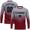 Custom Long Soccer Jerseys and Short Personalized Round Neck Soccer Shirts Uniform Printed Name Number view 2