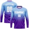 Custom Long Soccer Jerseys and Short Personalized Round Neck Soccer Shirts Uniform Printed Name Number view 2