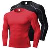 Men's Compression Shirts Long Sleeve, Base-Layer Quick Dry Workout T Shirts Sports Running Tops for Gym view 1