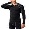 Men's Compression Shirts Long Sleeve, Base-Layer Quick Dry Workout T Shirts Sports Running Tops for Gym view 2