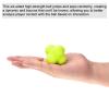 PATIKIL Bounce Reaction Balls, 2 Pack Coordination Ball Agility & Speed Reflex Training Game Sports Ball TPR High Difficulty for Baseball Soccer Softball Basketball, Yellow view 4