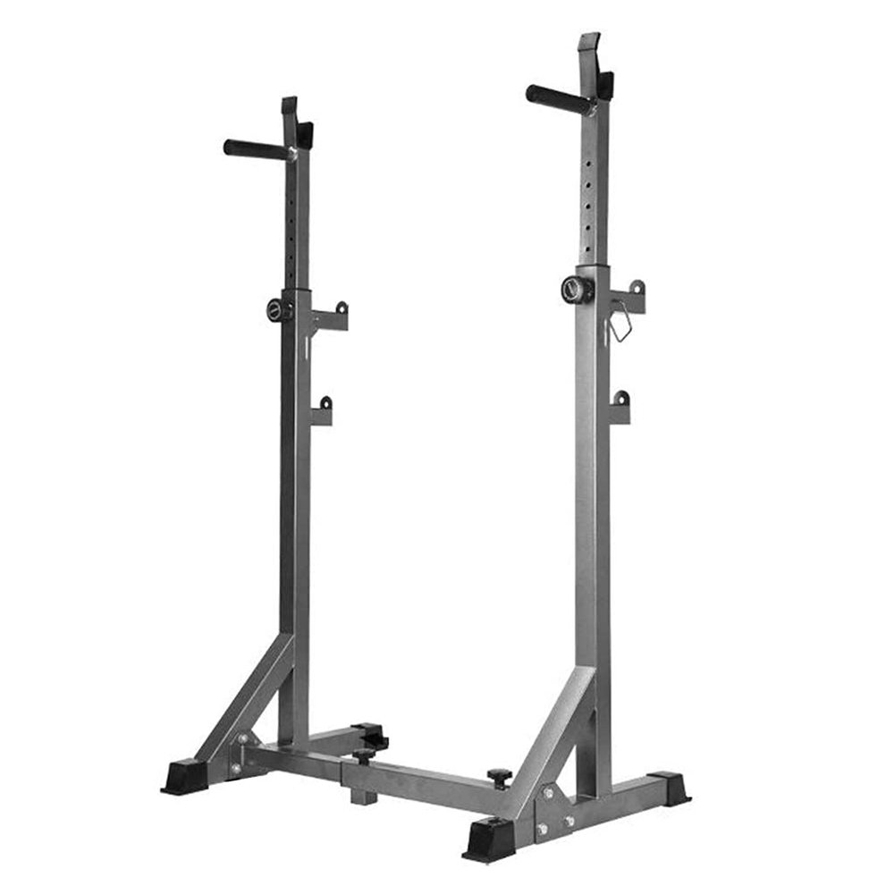 FBITE Parallel Bar Squat Rack Multifunctional Squat Rack Home Fitness Machine Bench Press Squat Barbell Rack Strength Training Squat Rack