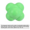 PATIKIL Bounce Reaction Balls, 2 Pack Coordination Ball Agility & Speed Reflex Training Game Sports Ball TPR High Difficulty for Baseball Soccer Softball Basketball, Green view 3