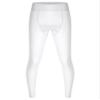 YONGHS Mens Compression Long Pants Leggings Bulge Pouch Tights Trousers Seamless Bottoms Underpants White One Size view 1