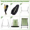 Ksports Tennis Rebounder Net  Multi Racket Sports Trainer for Tennis, Pickleball, Padel, Squash & Racquetball  Quick Assembly, Portable with Carry Bag (Green, Regular) view 4