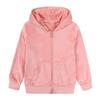 MYGBCPJS Boys Girls 2 Pcs Velour Zipper Tracksuit Sweatsuit Kids Long Sleeve Pullover Hoodie + Elastic Waist Sweatpants Set view 2