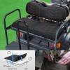 iLSKW Golf Cart Seat Cover PVC Thinck Leathur Rear Seat with Arrow Shape, No Stapler Required for Golf Cart Clubcar Ezgo Yamaha Seat Cover with Brown Stitching view 2