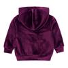MYGBCPJS Boys Girls 2 Pcs Velour Zipper Tracksuit Sweatsuit Kids Long Sleeve Pullover Hoodie + Elastic Waist Sweatpants Set view 3