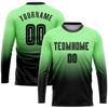 Custom Soccer Jerseys and Short with Pocket Personalized Round Neck Long Sleeve Shirts Uniform Printed Name Number view 2