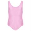 Agoky Men's U Neck Sleeveless Leotard Vest Shirt Oil Bodysuit Sports Wrestling Singlet Jumpsuits Pink Medium view 3