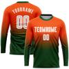 Custom Soccer Jerseys Personalized Round Neck Long Sleeve Shirts Uniform Printed Name Number view 2