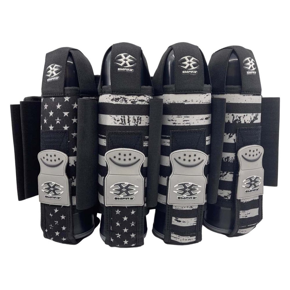 Empire Pro Level Harness - 4 + 7 - USA Flag Grey - Colab